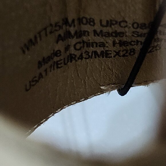 Time and Tru Gold Buckle Cork Wedge Platform Memory Foam Sandals Size 11 NWT - Picture 9 of 9